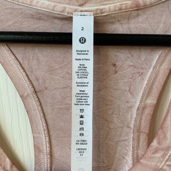 NWT lululemon love tank wash MMTV - Picture 9 of 10